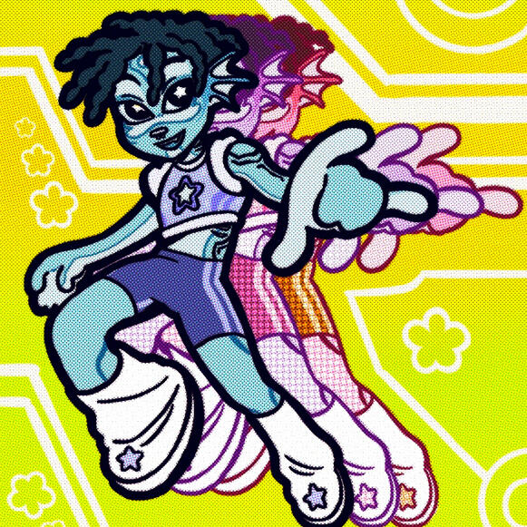 Chibi commission example